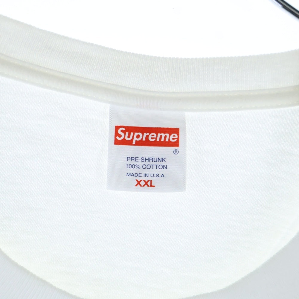 SUPREME(シュプリーム) 21AW Est.1994 Tee イスタブリッシュド 1994 半袖Tシャツ ホワイト