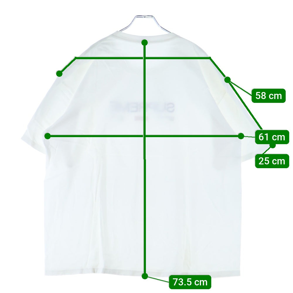 SUPREME(シュプリーム) 21AW Est.1994 Tee イスタブリッシュド 1994 半袖Tシャツ ホワイト
