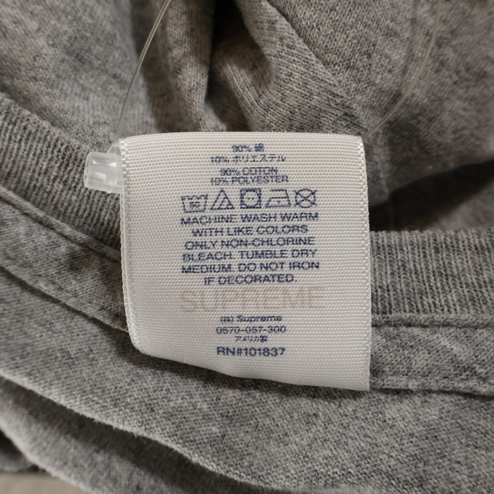 SUPREME(シュプリーム) 22SS Ralph Steadman Box Logo Tee ラルフステッドマン ボックスロゴプリント 半袖Tシャツ カットソー グレー