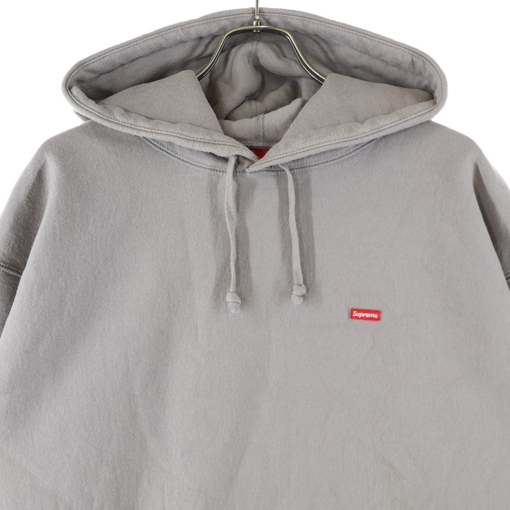 SUPREME(シュプリーム) 22SS Small Box Hooded Sweatshirt スモールボックスロゴ スウェットプルオーバーパーカー グレージュ