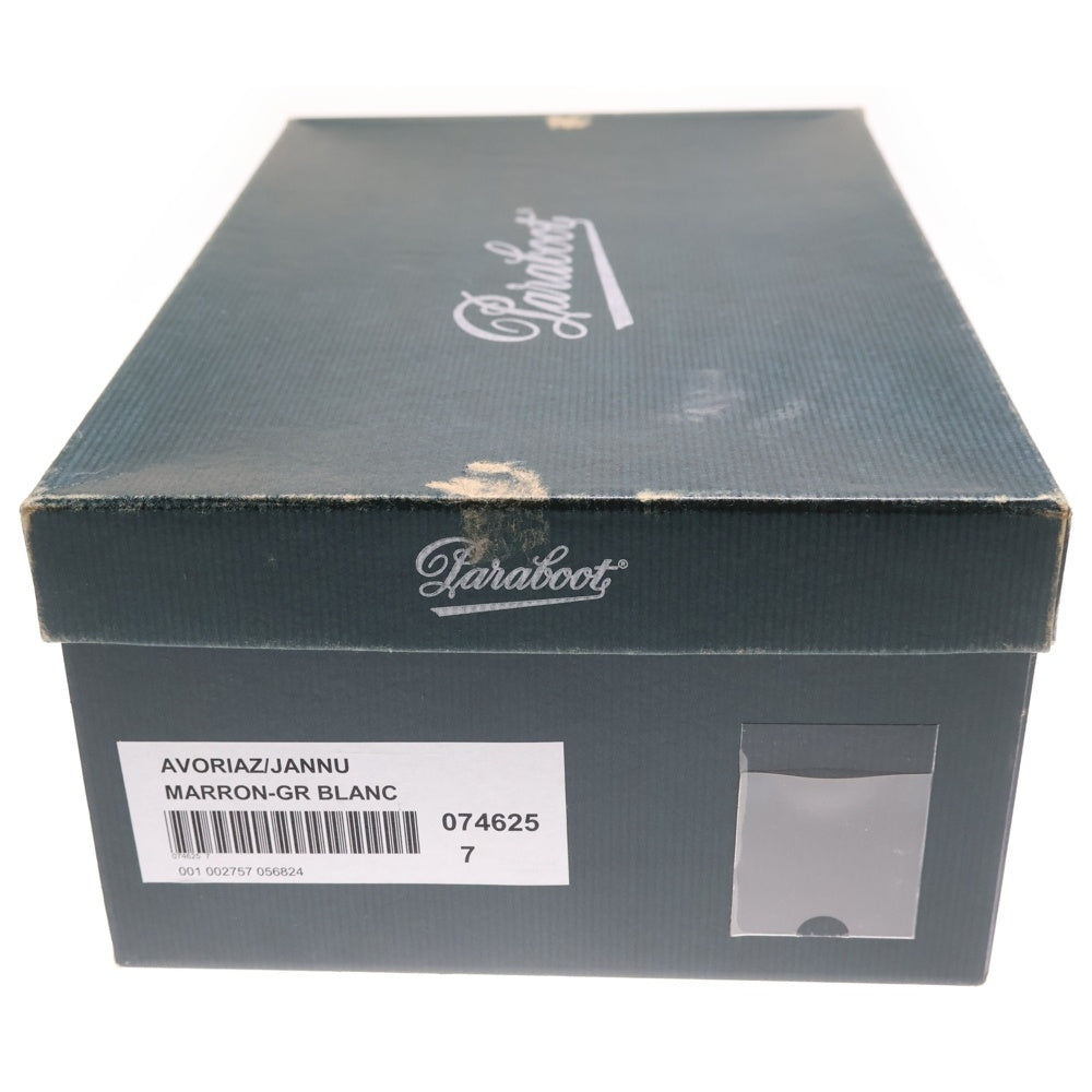 PARABOOT(パラブーツ) AVORIAZ アヴォリアーズ レザー マウンテンブーツ トレッキングブーツ ホワイト