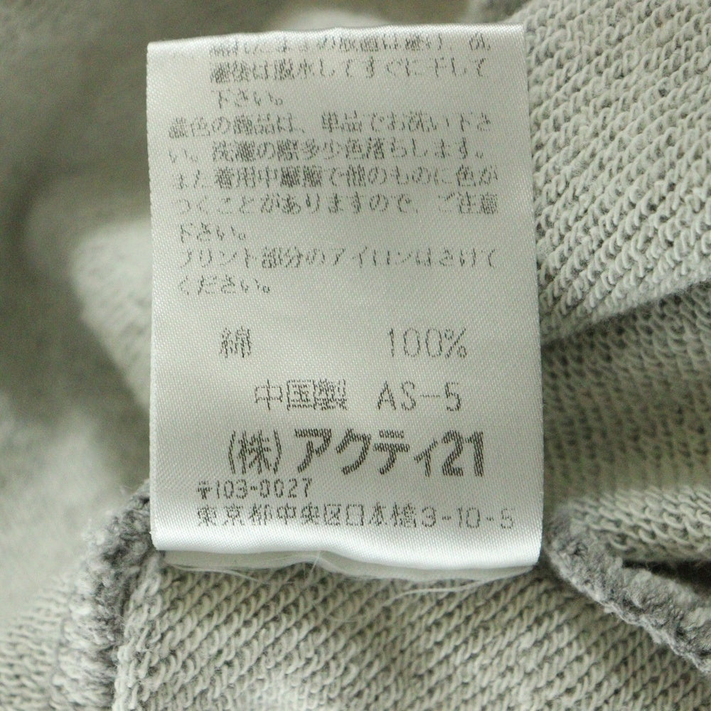 POLO SPORT RALPH LAUREN(ポロスポーツラルフローレン) カレッジプリント クルーネック スウェット トレーナー グレー