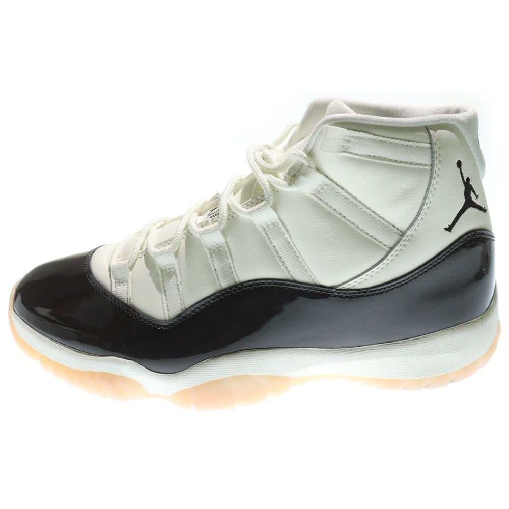 NIKE(ナイキ) WMNS AIR JORDAN11 RETRO NEAPOLITAN ウィメンズ エアジョーダン11 ナポリタン ハイカットスニーカー ホワイト/ブラウン US12/29cm AR0715-101