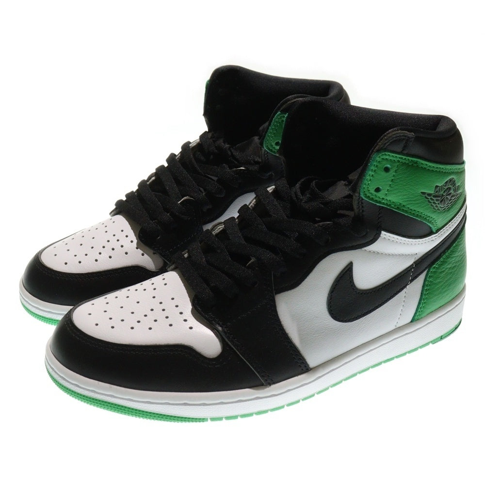 NIKE(ナイキ) AIR JORDAN 1 RETRO HIGH OG LUCKY GREEN エアジョーダン1 レトロ ラッキーグリーン ハイカットスニーカー グリーン/ホワイト US10.5/28.5cm DZ5485-031