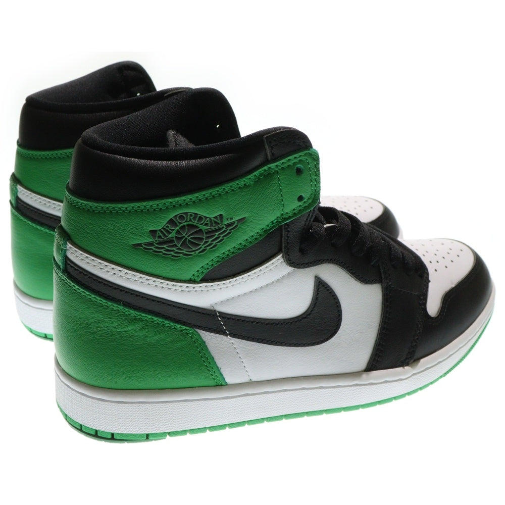 NIKE(ナイキ) AIR JORDAN 1 RETRO HIGH OG LUCKY GREEN エアジョーダン1 レトロ ラッキーグリーン ハイカットスニーカー グリーン/ホワイト US10.5/28.5cm DZ5485-031