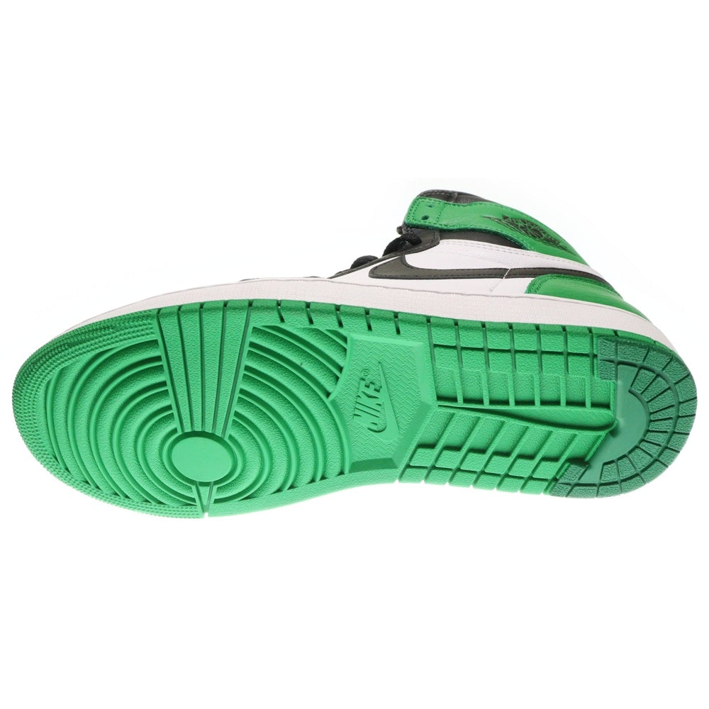 NIKE(ナイキ) AIR JORDAN 1 RETRO HIGH OG LUCKY GREEN エアジョーダン1 レトロ ラッキーグリーン ハイカットスニーカー グリーン/ホワイト US10.5/28.5cm DZ5485-031