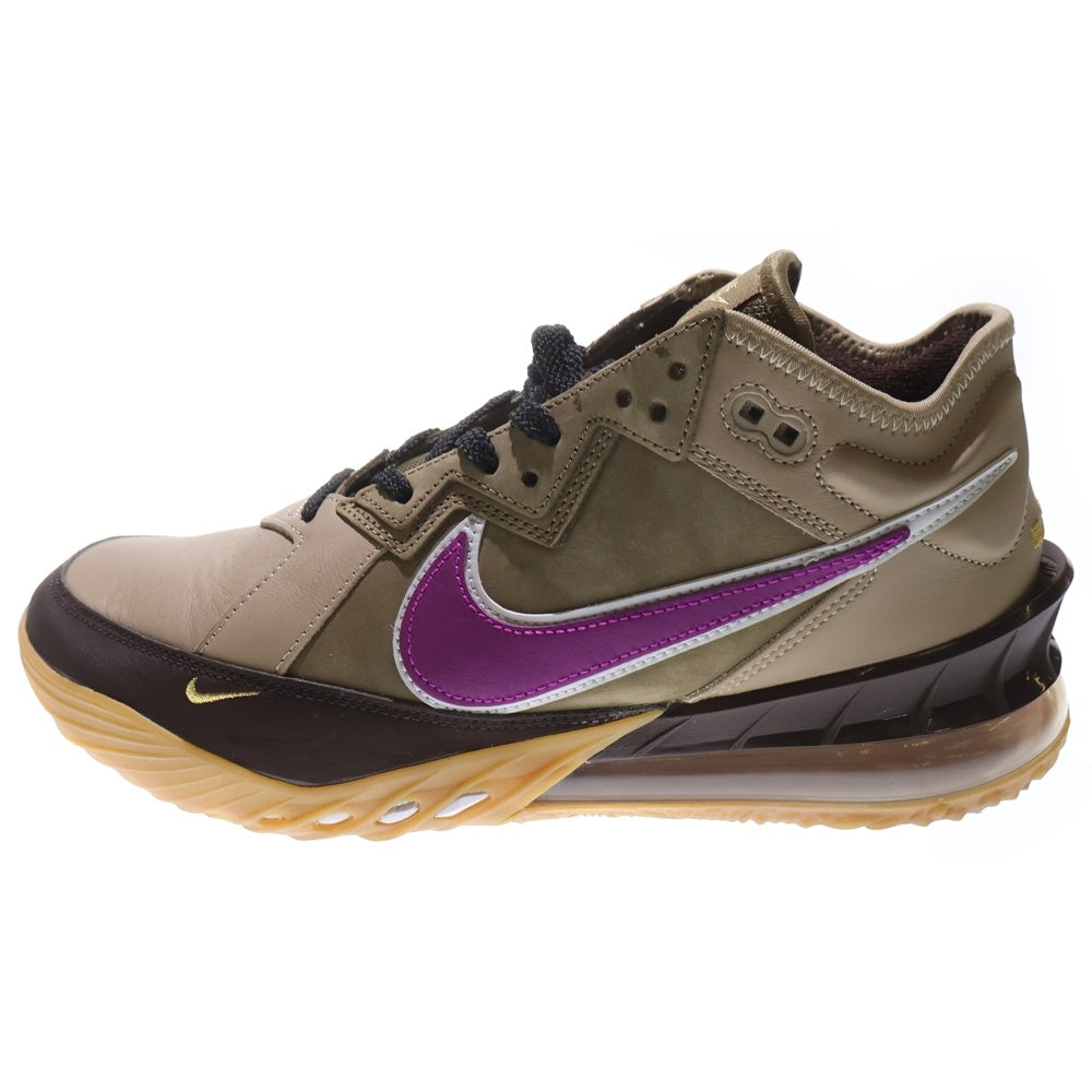 NIKE(ナイキ) ×ATMOS LEBRON 18 LOW NRG VIOTECH アトモス レブロン18 バイオテック ローカットスニーカー ブラウン US11/29cm CW3153-200