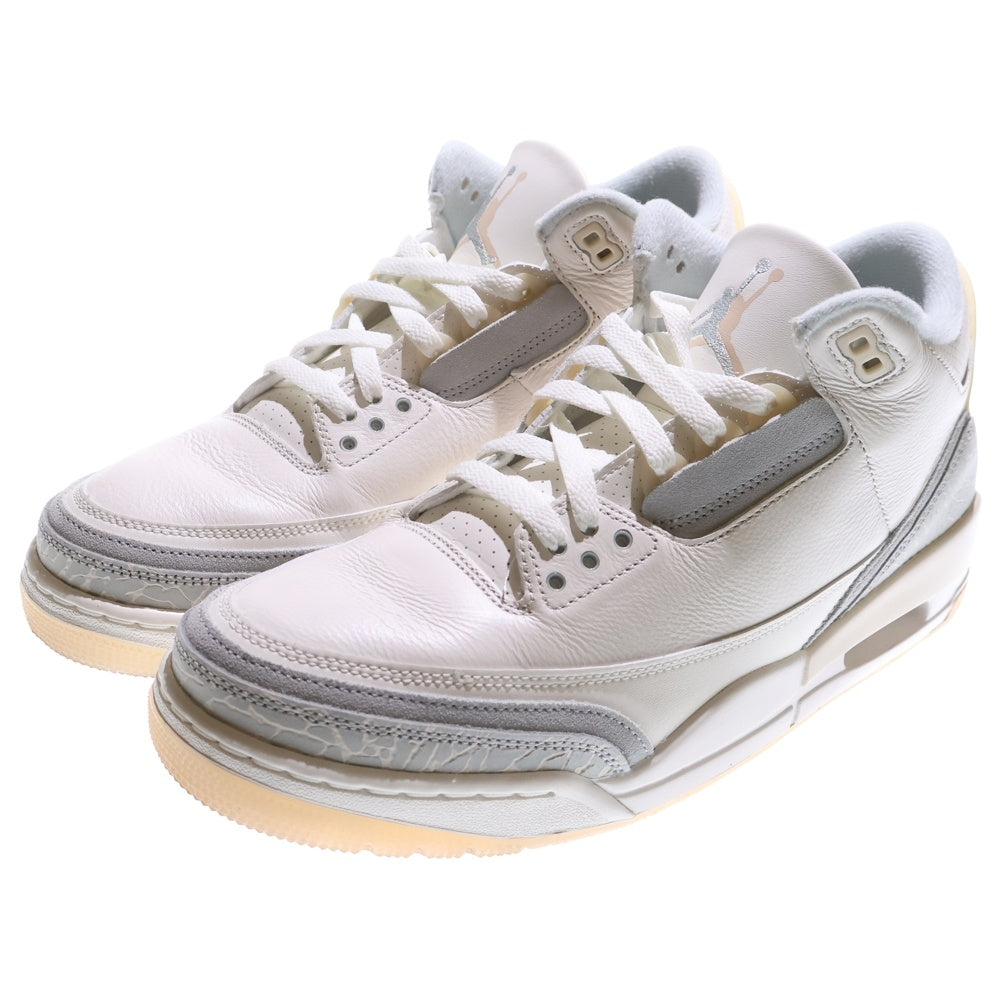 NIKE(ナイキ) AIR JORDAN 3 RETRO エアジョーダン3 レトロ スニーカー アイボリー US10.5/28.5cm FJ9479-100