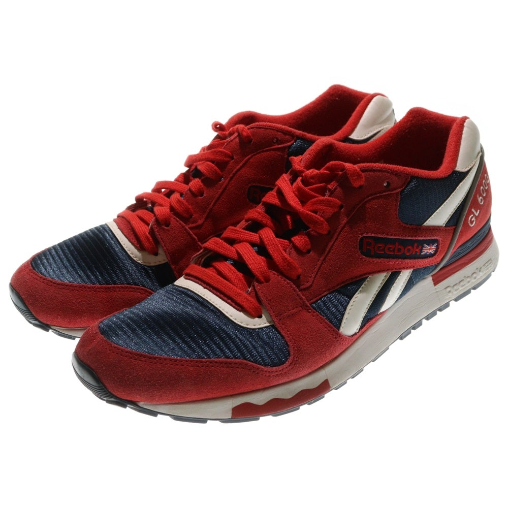 Reebok(リーボック) GL6000 スウェードレザー ローカットスニーカー レッド/ネイビー US11/29cm J98338