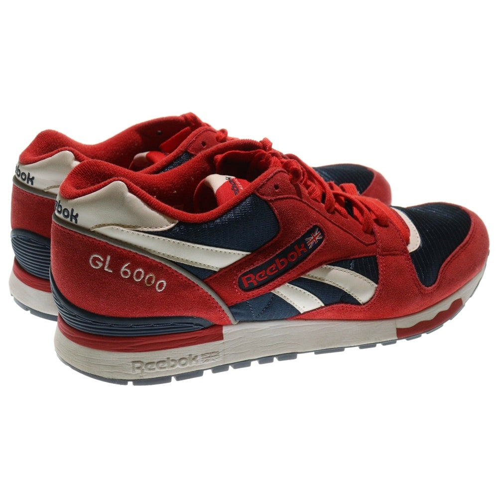 Reebok(リーボック) GL6000 スウェードレザー ローカットスニーカー レッド/ネイビー US11/29cm J98338