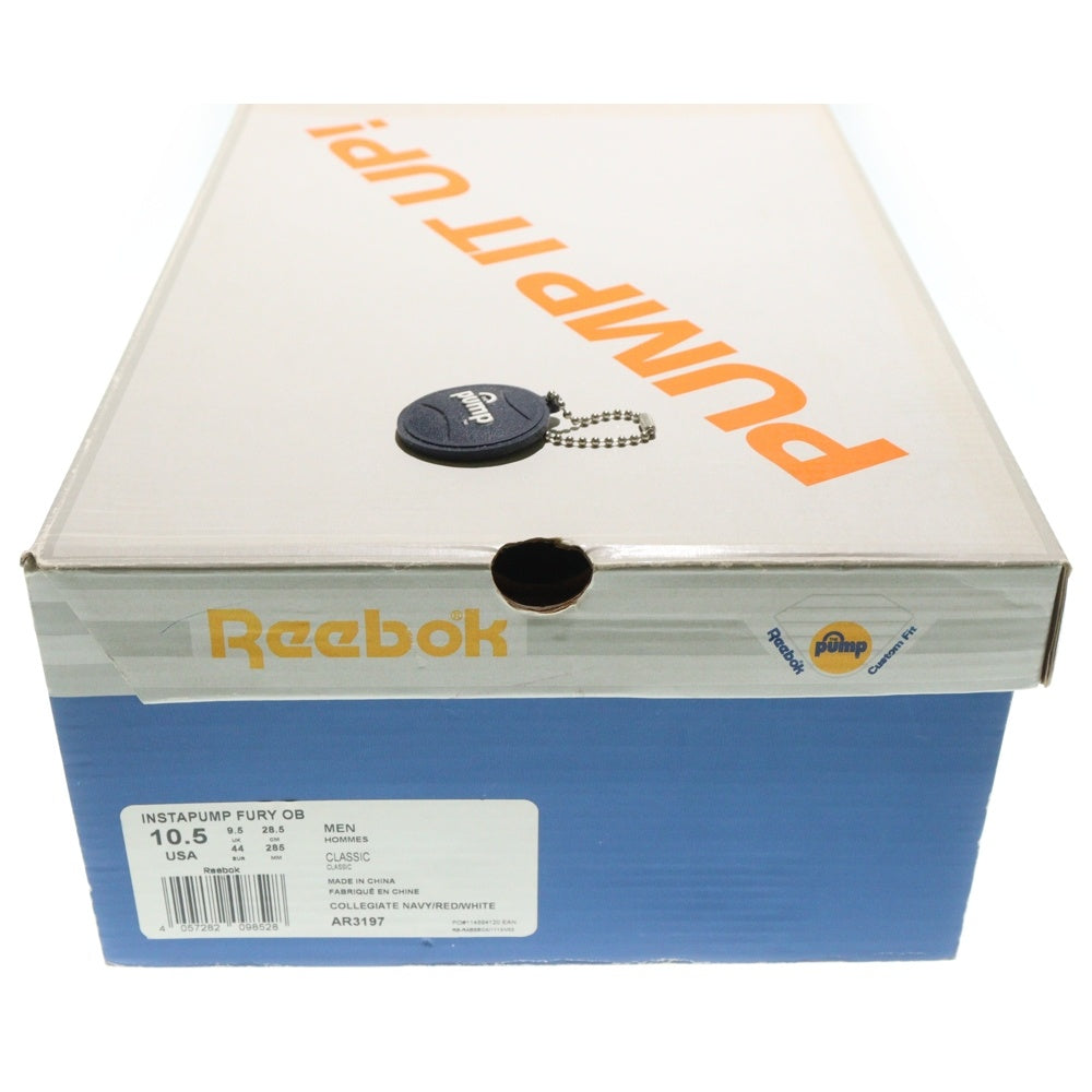 Reebok(リーボック) INSTA PUMP FURY OB インスタポンプフューリー ローカットスニーカー ネイビー US10.5/28.5cm AR3197