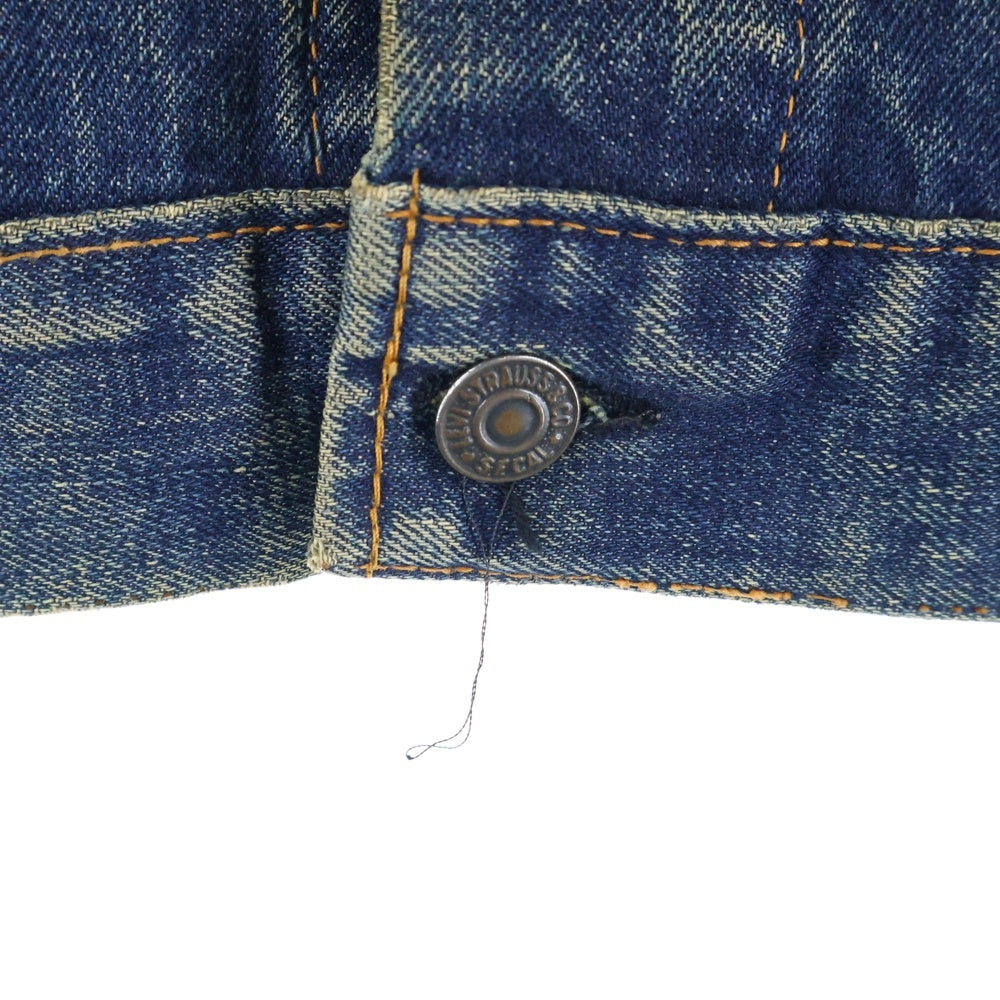 Levi's(リーバイス) VINTAGE 60-70s 70505 4th ビッグE ボタン裏526 不均等V ポケット裏シングル デニムジャケット インディゴ