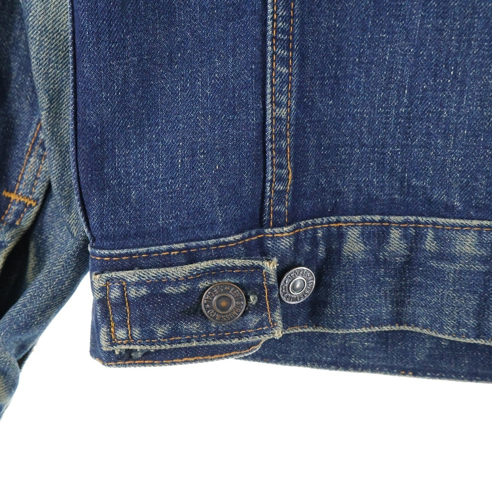 Levi's(リーバイス) VINTAGE 60-70s 70505 4th ビッグE ボタン裏526 不均等V ポケット裏シングル デニムジャケット インディゴ