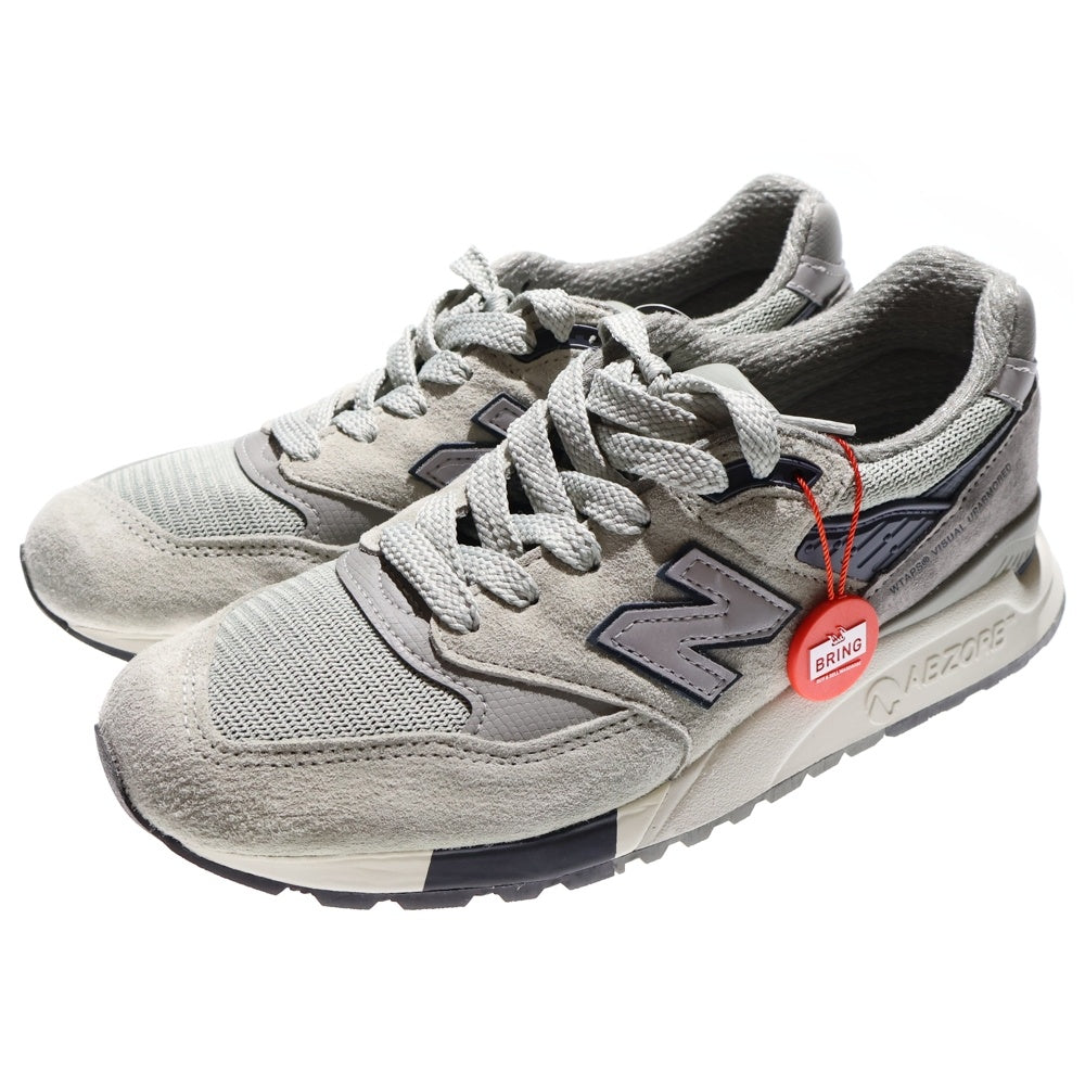New Balance(ニューバランス) ×WTAPS U998WT ダブルタップス スエード ローカットスニーカー グレー US7.5/25.5cm