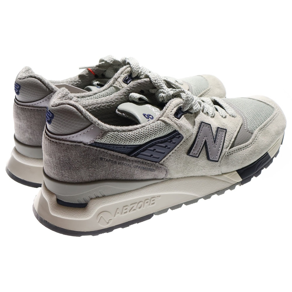 New Balance(ニューバランス) ×WTAPS U998WT ダブルタップス スエード ローカットスニーカー グレー US7.5/25.5cm
