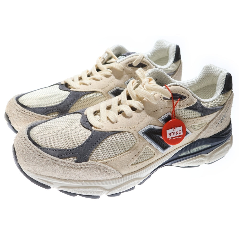 New Balance(ニューバランス) M990AD3 MOONBEAM ムーンビーム スエード ローカットスニーカー アイボリー US8/26cm