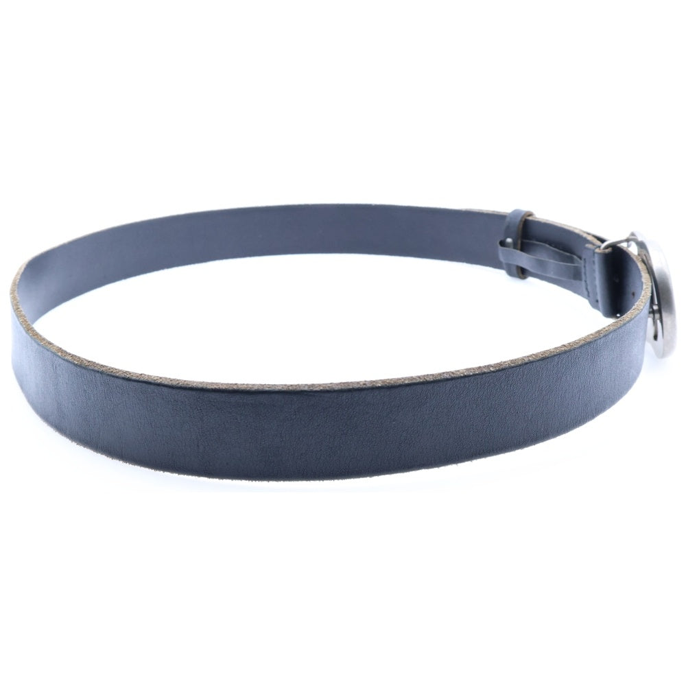 GUCCI(グッチ) GGマーモント ロゴバックル レザーベルト ブラック/シルバー 414516