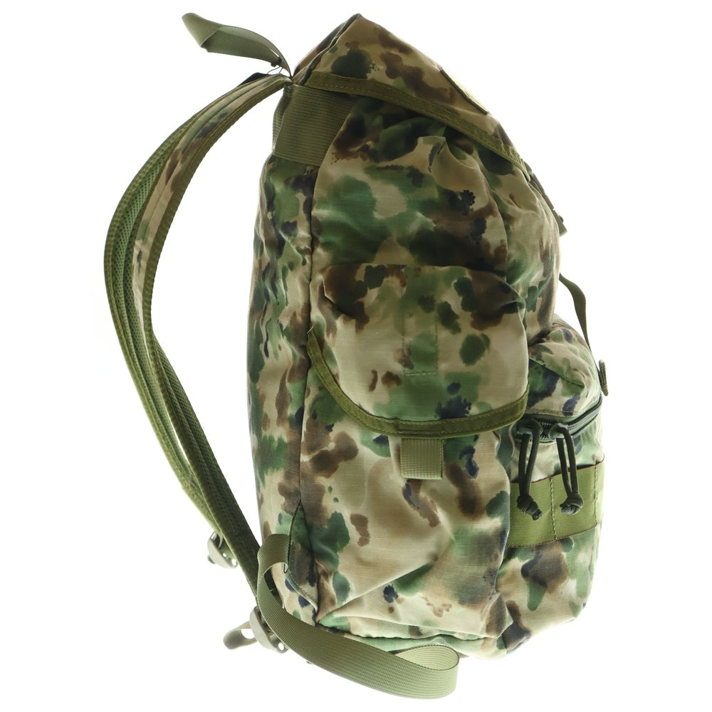 BRIEFING(ブリーフィング) ×BEAUTY&YOUTH CAMO FLAP SACK ビューティーユース カモ フラップサック バックパック リュック カーキ