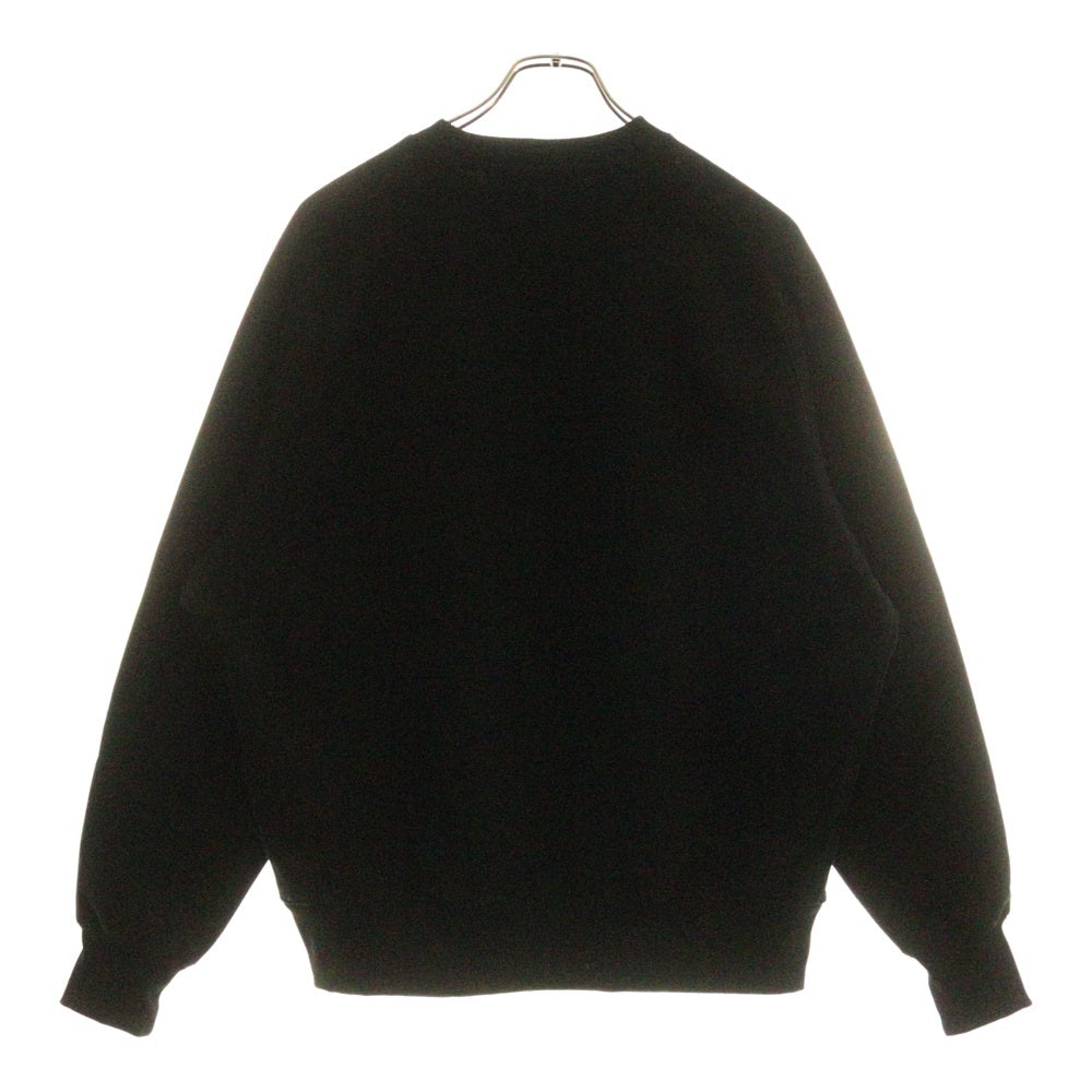 DAIWA PIER39(ダイワ ピアサーティナイン) 24AW TECH SWEAT CREW FREEDOM SLEEVE テック スウェット クルーネック フリーダムスリーブ トレーナー ブラック BE-51024W