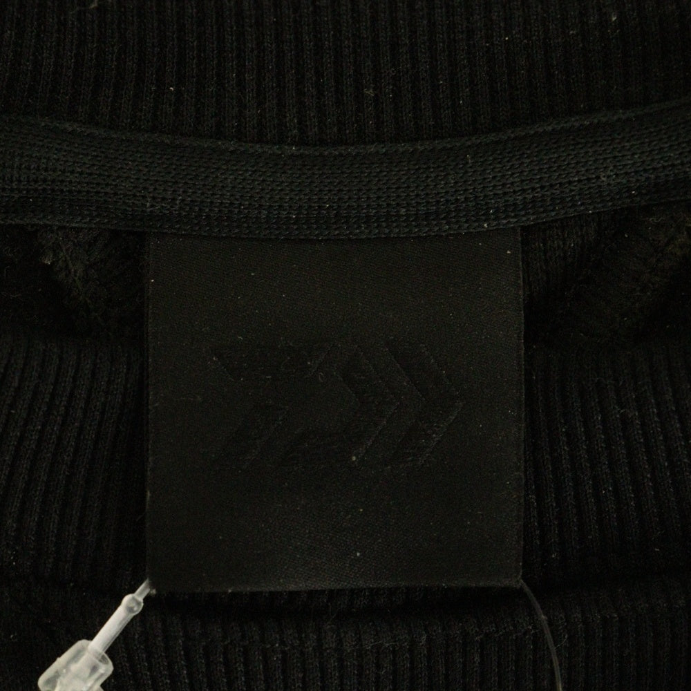 DAIWA PIER39(ダイワ ピアサーティナイン) 24AW TECH SWEAT CREW FREEDOM SLEEVE テック スウェット クルーネック フリーダムスリーブ トレーナー ブラック BE-51024W