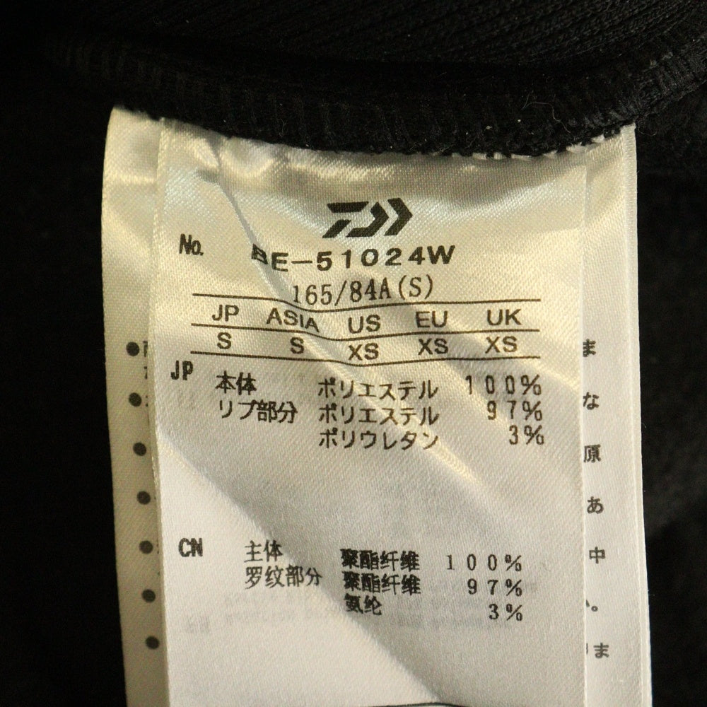 DAIWA PIER39(ダイワ ピアサーティナイン) 24AW TECH SWEAT CREW FREEDOM SLEEVE テック スウェット クルーネック フリーダムスリーブ トレーナー ブラック BE-51024W