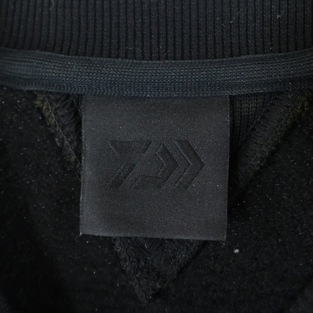 DAIWA PIER39(ダイワ ピアサーティナイン) 24AW TECH SWEAT CREW FREEDOM SLEEVE テック スウェット クルーネック フリーダムスリーブ トレーナー ブラック BE-51024W