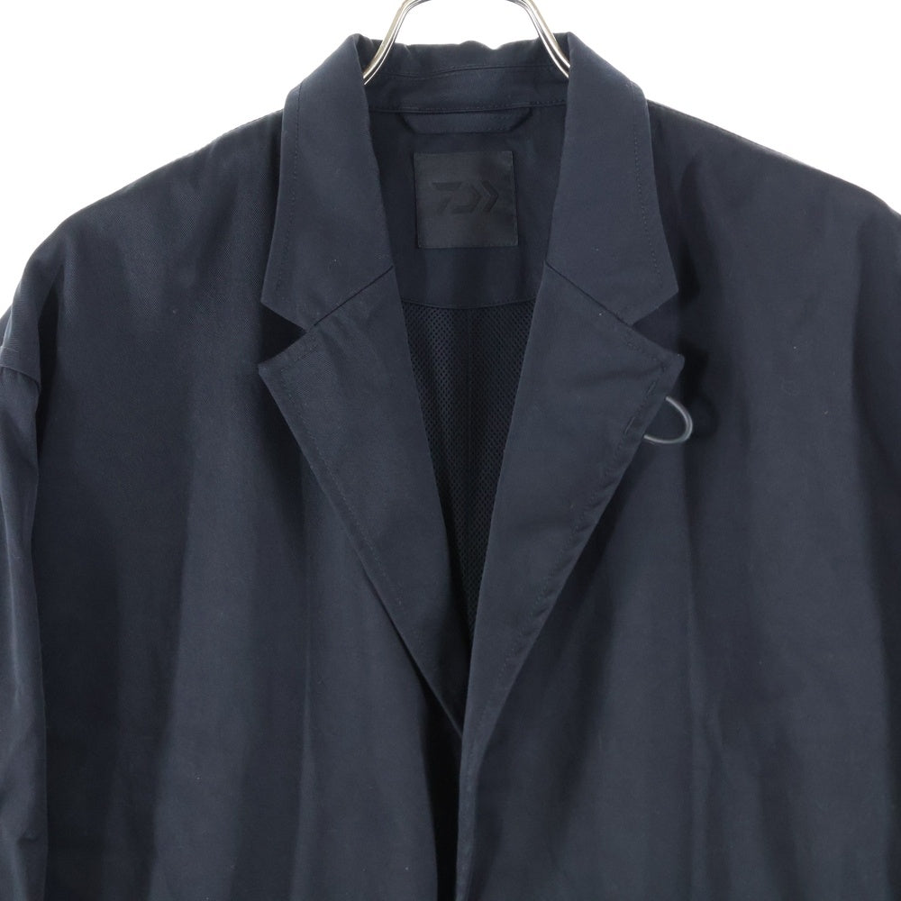 DAIWA PIER39(ダイワ ピアサーティナイン) TECH LOOSE 2B JACKET テック ルーズ ナイロン シングルテーラードジャケット ブラック BJ-56025