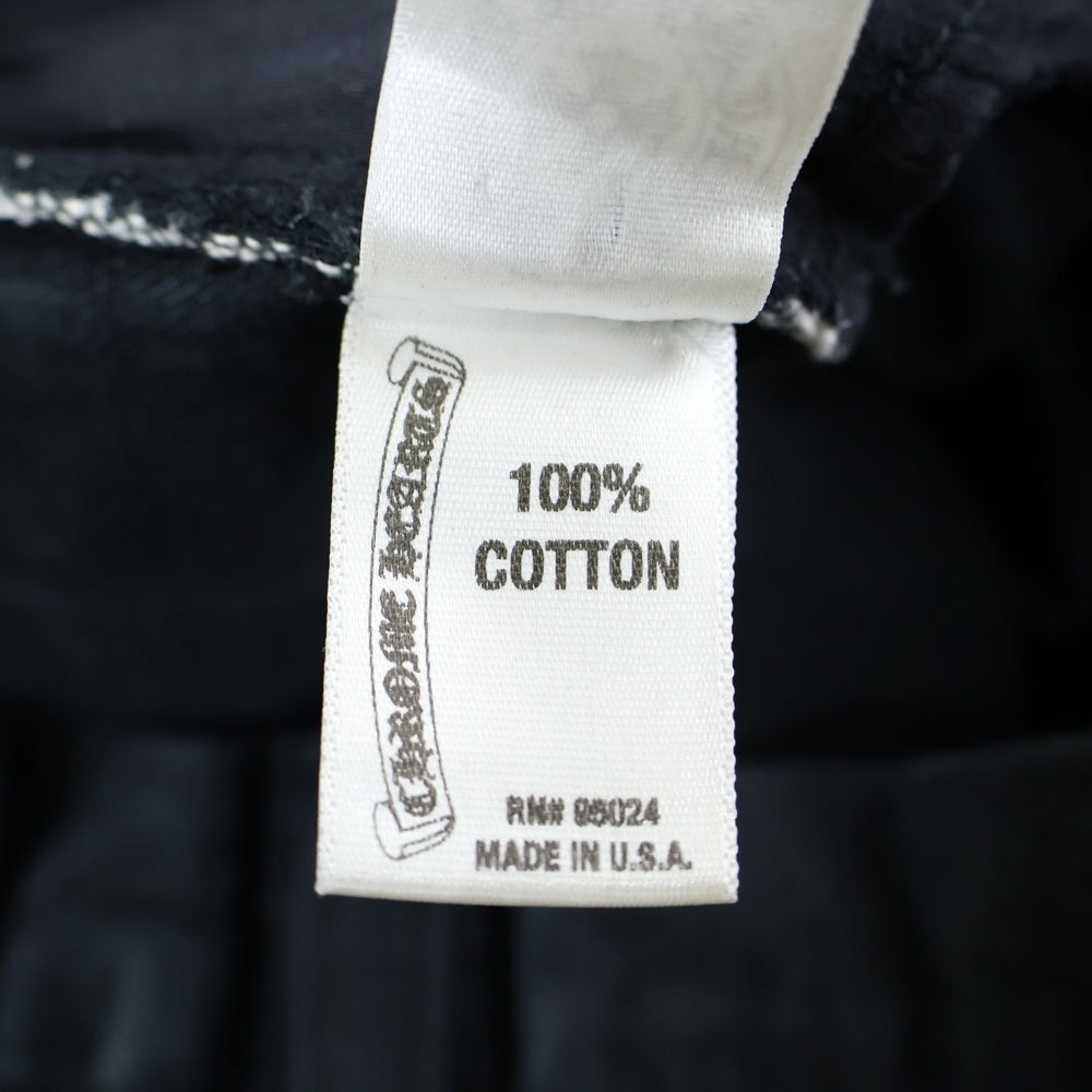 CHROME HEARTS(クロムハーツ) 5POCKET DENIM PANTS 5ポケット クロスボールボタン デニム パンツ ブラック