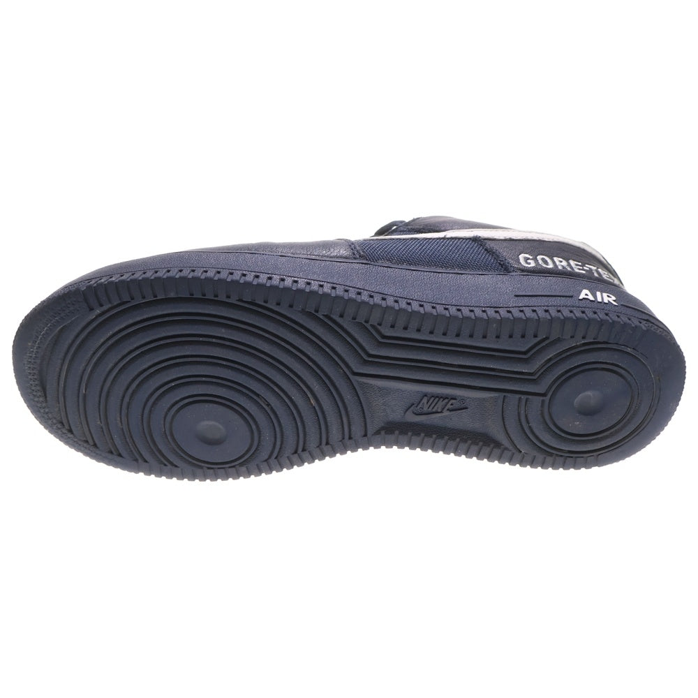 NIKE(ナイキ) AIR FORCE 1 LOW GORE-TEX NAVY エアフォース1 ゴアテックス ローカットスニーカー ネイビー US9.5/27.5cm CK2630-400