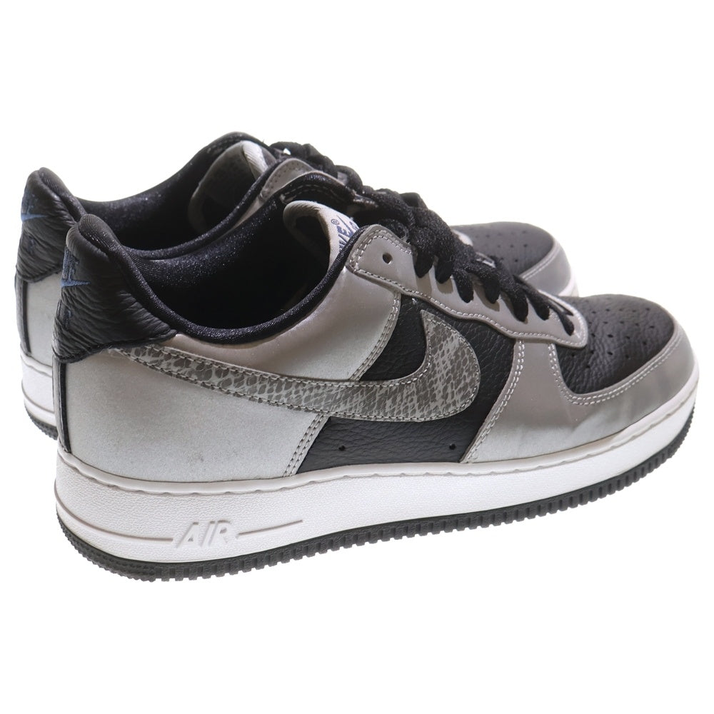 NIKE(ナイキ) AIR FORCE 1 B SILVER SNAKE エアフォース1 シルバースネーク ローカットスニーカー シルバー/ブラック US10/28cm DJ6033-001