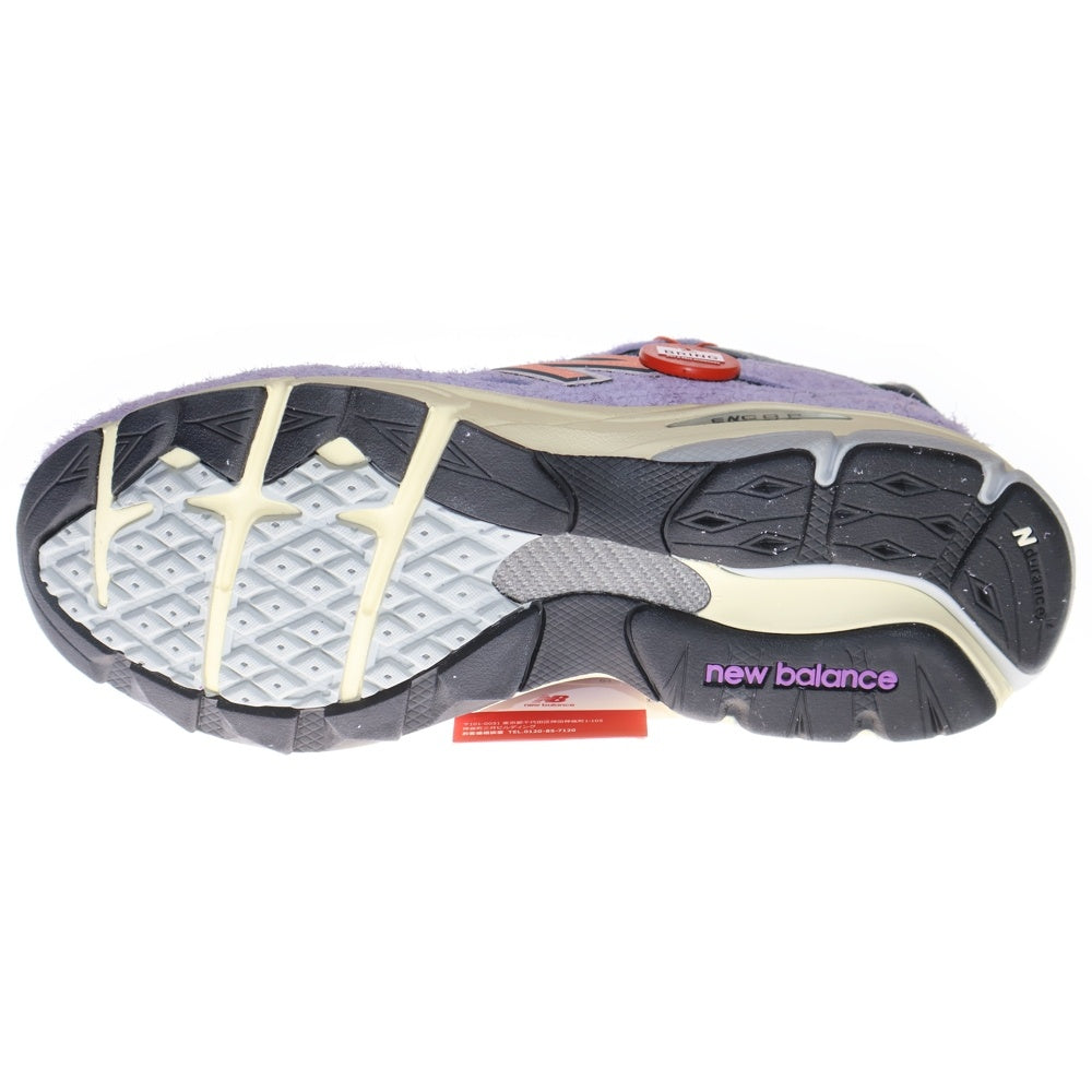 New Balance(ニューバランス) M990TD3 スエード ローカットスニーカー パープル US9.5/27.5cm