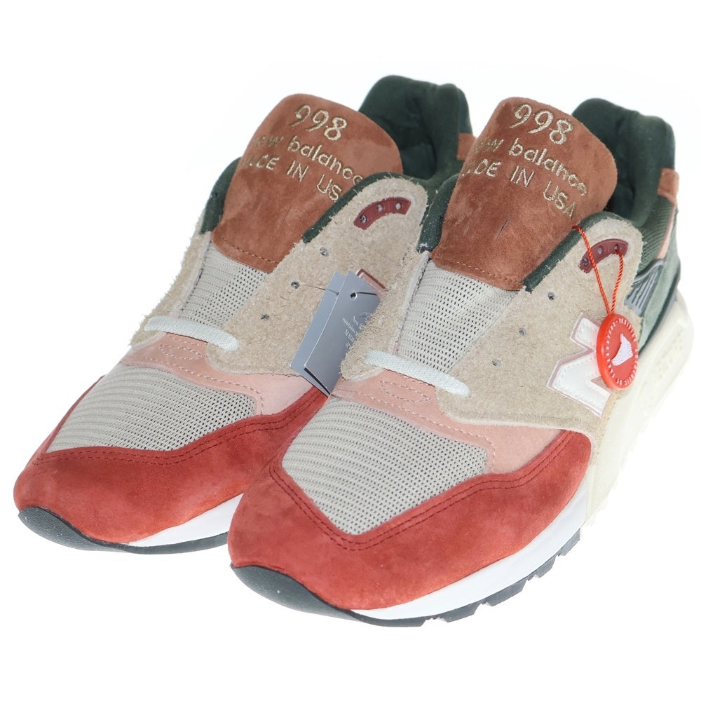 New Balance(ニューバランス) ×KITH U998KH1 キス スエードメッシュ ローカットスニーカー マルチ US9.5/27.5cm