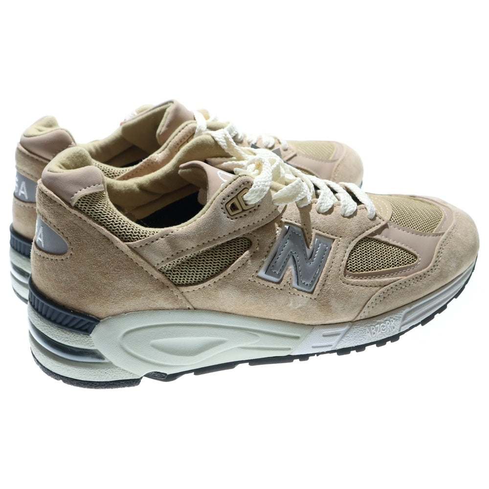 New Balance(ニューバランス) ×KITH M990KS2 スエードメッシュ ローカットスニーカー ベージュ US9.5/27.5cm