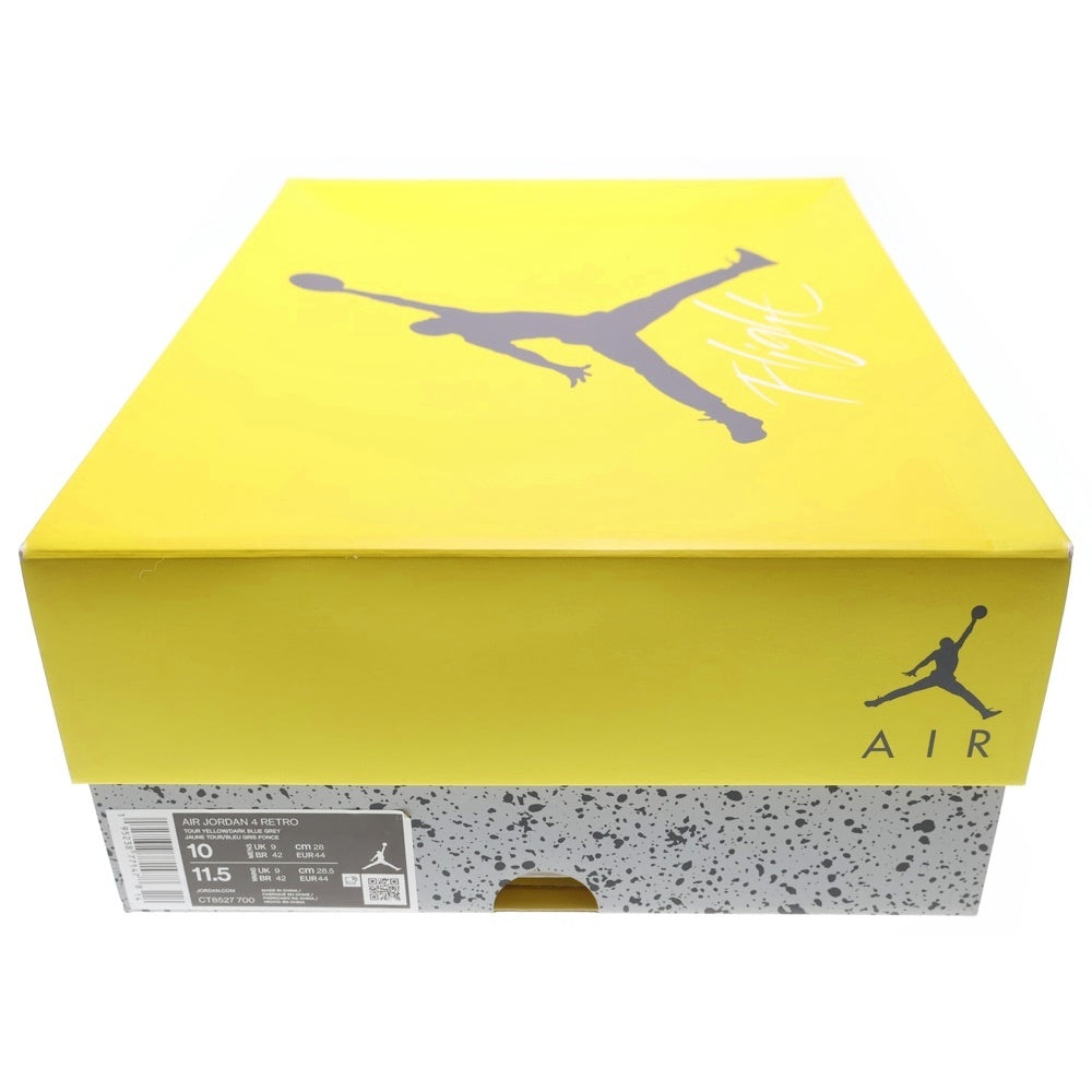 NIKE(ナイキ) AIR JORDAN 4 RETRO LIGHTNING エアジョーダン4 レトロ ライトニング ハイカットスニーカー イエロー US10/28cm CT8527-700