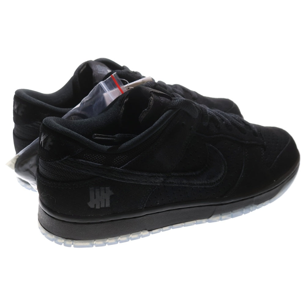 NIKE(ナイキ) ×UNDEFEATED DUNK LOW SP 5 ON IT アンディフィーテッド ダンク ローカットスニーカー ブラック US10/28cm DO9329-001