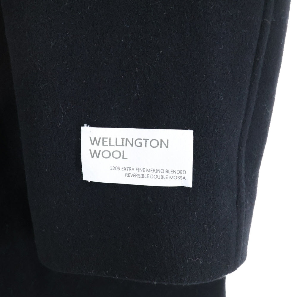 JOURNAL STANDARD(ジャーナルスタンダード) 2B ウェリントンウール チェスターコート ブラック 21-020-600-2120-3-0