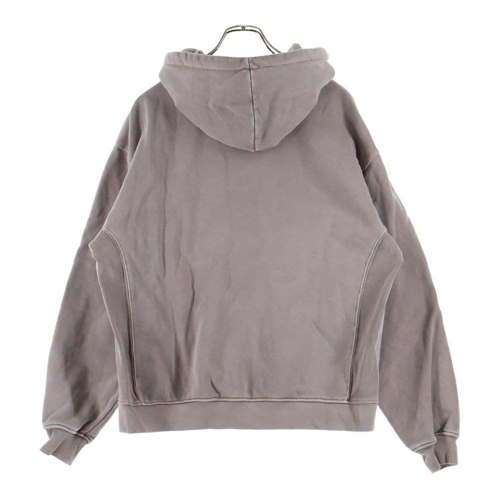 KITH(キス) ボックスロゴ スウェットフーディ プルオーバーパーカー ピンクベージュ