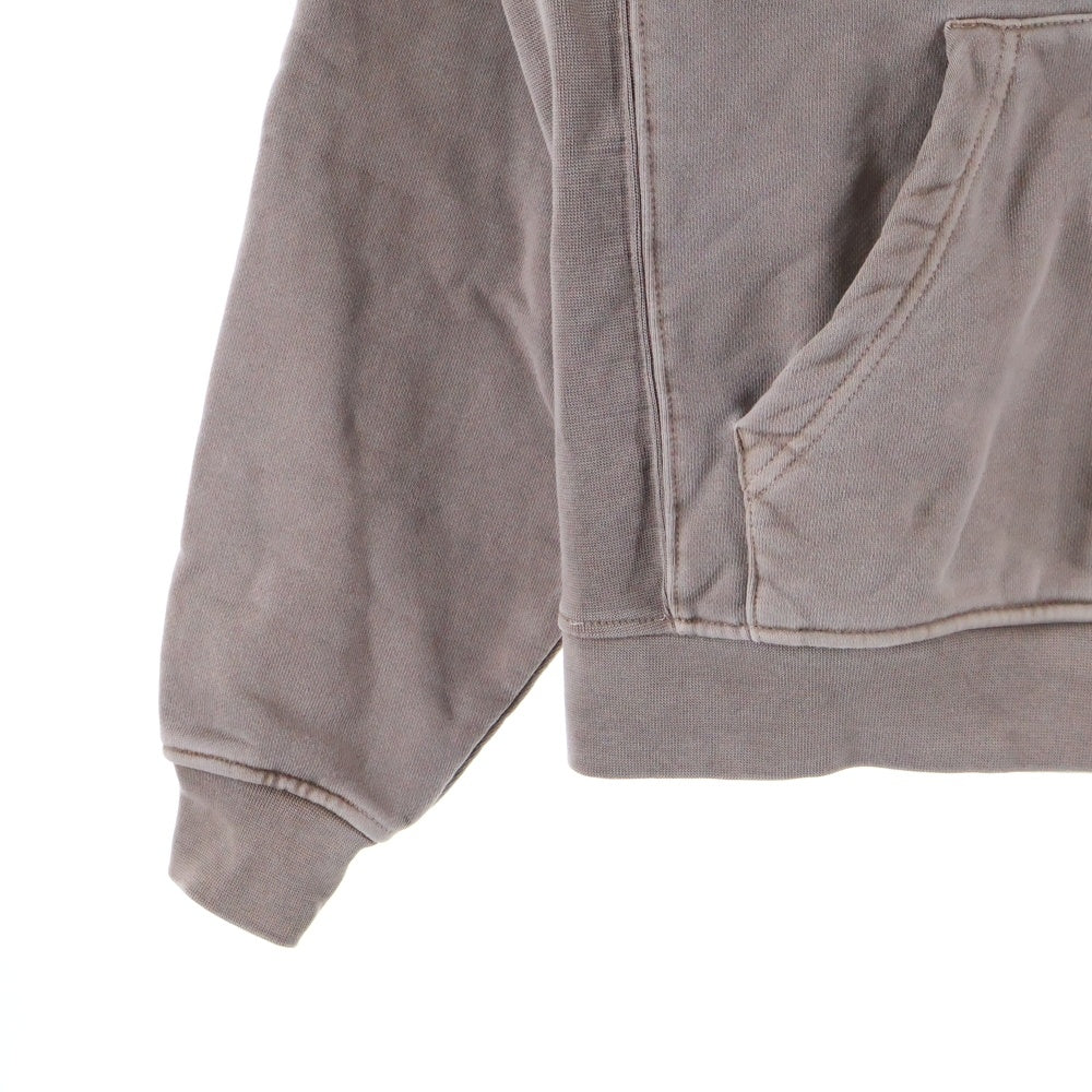 KITH(キス) ボックスロゴ スウェットフーディ プルオーバーパーカー ピンクベージュ