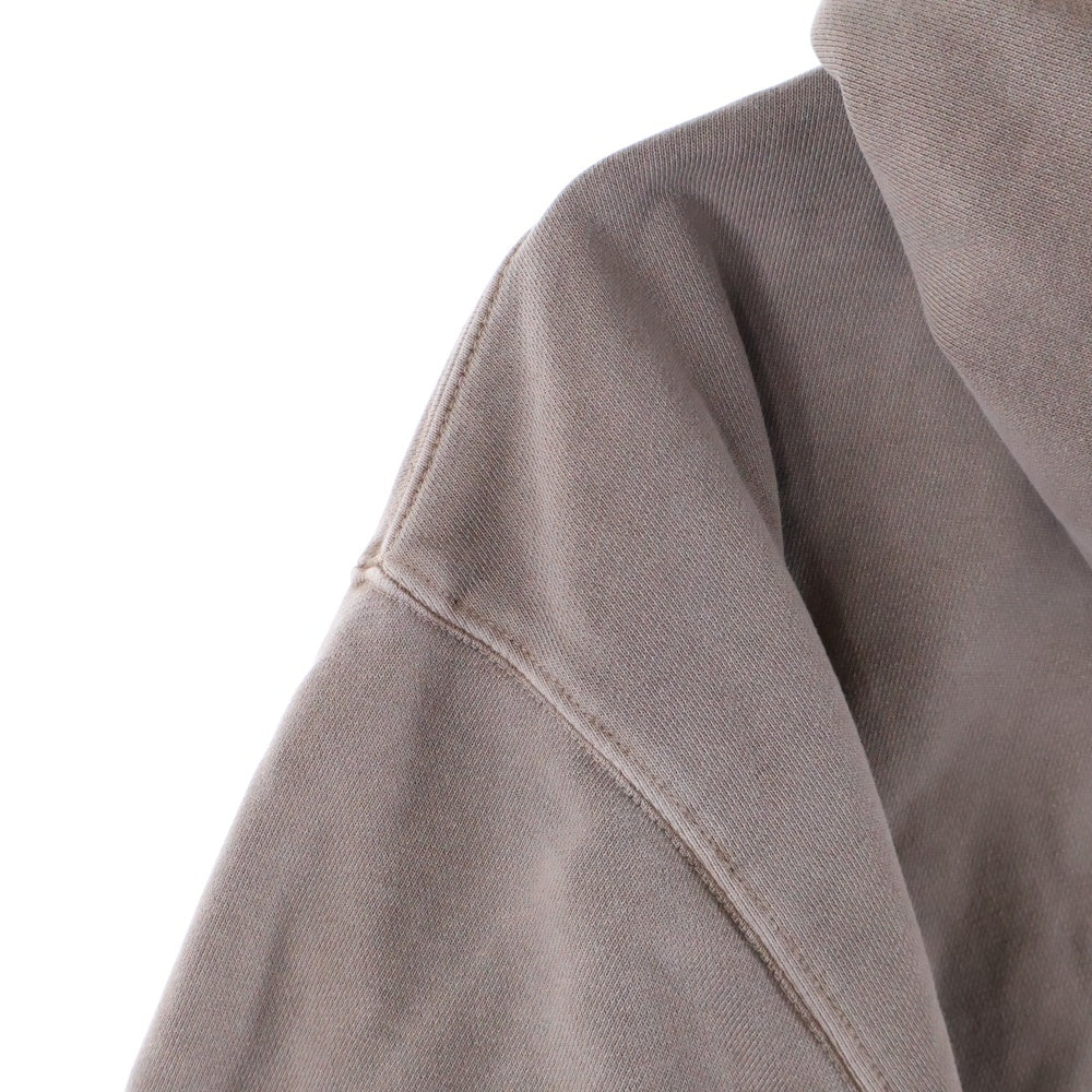 KITH(キス) ボックスロゴ スウェットフーディ プルオーバーパーカー ピンクベージュ