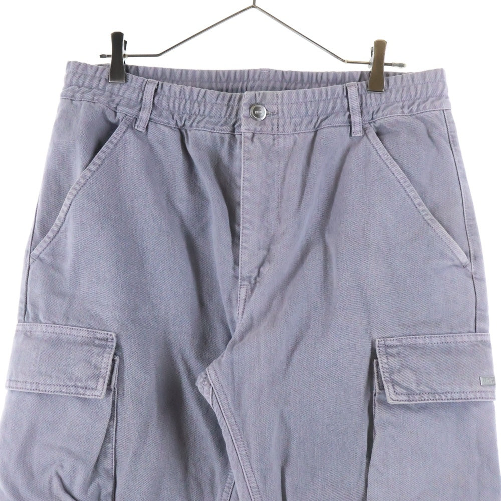 KITH(キス) ELDRIDGE PANT サイドロゴプレート エルドライド カーゴパンツ グレー