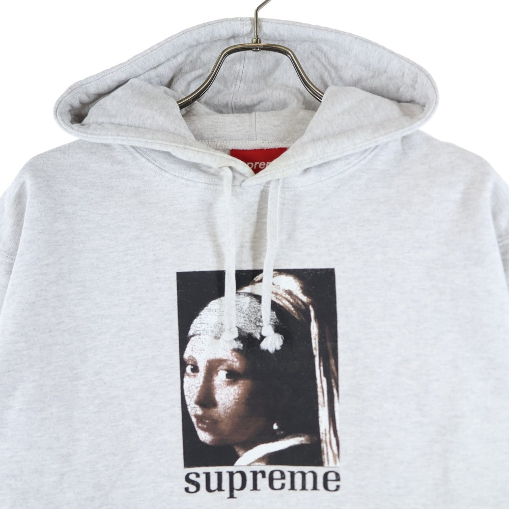 SUPREME(シュプリーム) 20AW Pearl Hooded Sweatshirt パールプリント プルオーバーパーカー スウェットフーディ グレー