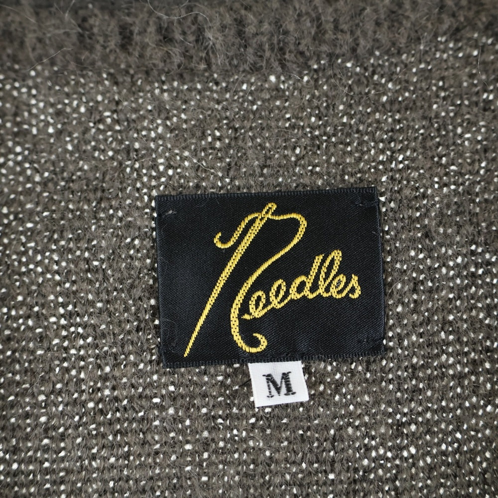 Needles(ニードルス) 22AW MOHAIR CARDIGAN 5B モヘアカーディガン ブラウン LQ276