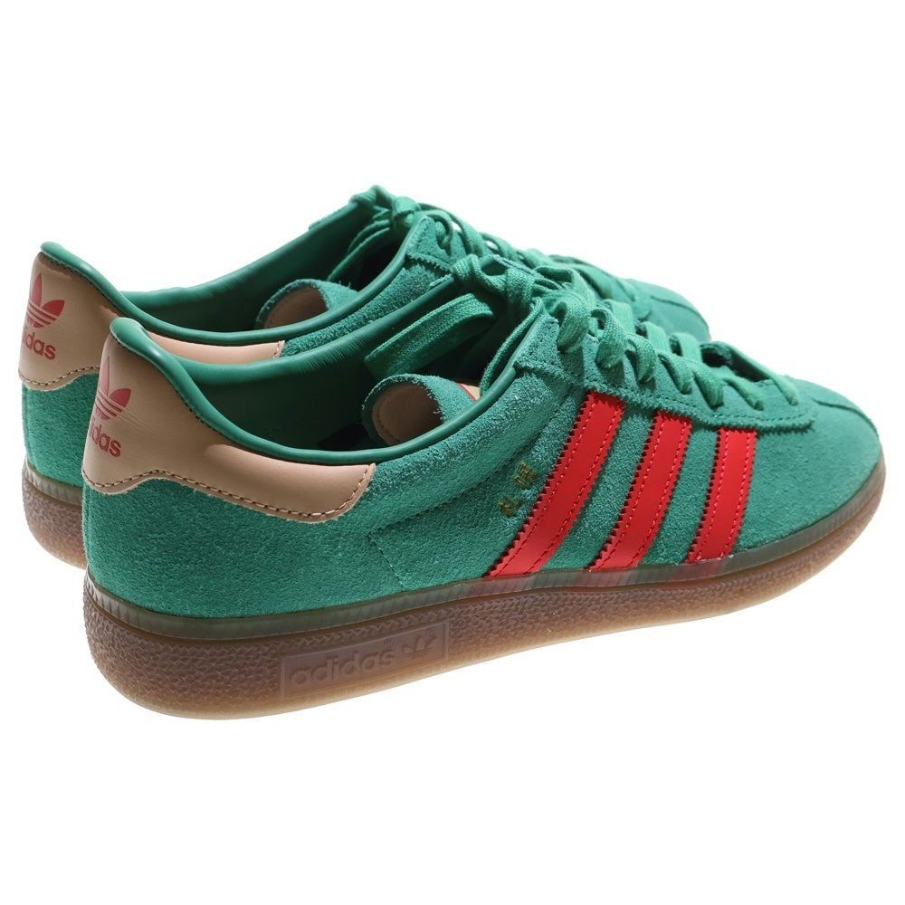 adidas(アディダス) ×SIZE? ×BILLY'S SAPPORO JAPAN CITY SERIES サイズ ビリーズ サッポロ ジャパン シティシリーズ スエード ローカットスニーカー グリーン US9/27cm JR1075