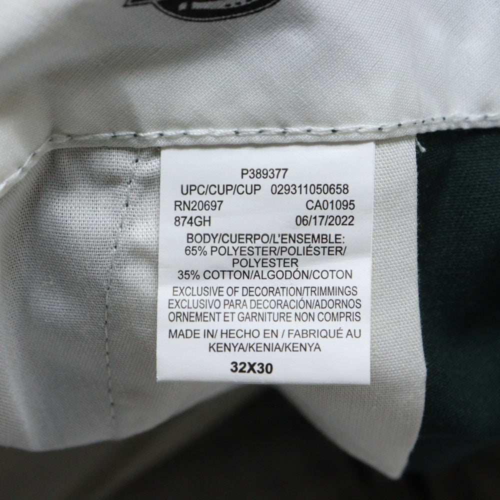 Dickies(ディッキーズ) 874 ORIGINAL FIT ストレート オリジナルフィット ワークパンツ グリーン 874GH