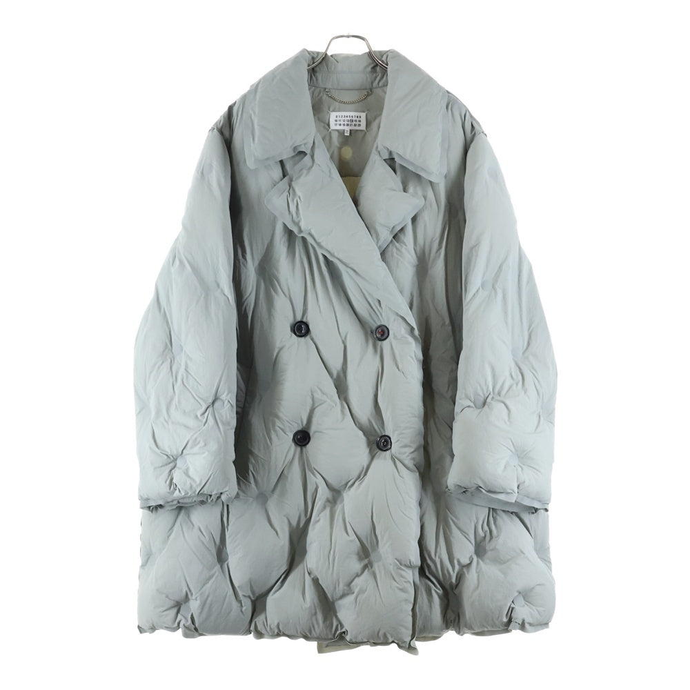 Maison Margiela 14(メゾンマルジェラ) 21AW ダブルブレスト グラムスラム パデットコート グレー S50AM0514 S49986