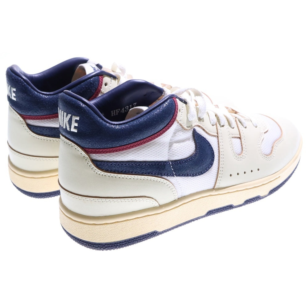 NIKE(ナイキ) ATTACK PRM アタック レザー ローカットスニーカー アイボリー/ネイビー US9/27cm HF4317-133