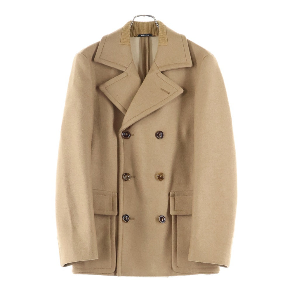 Maison Margiela 14(メゾンマルジェラ) 12AW REPLICA OFFICERS PEACOAT レプリカ オフィサー 6B ダブルブレスト ピーコート ブラウン S30AM0218 S41024