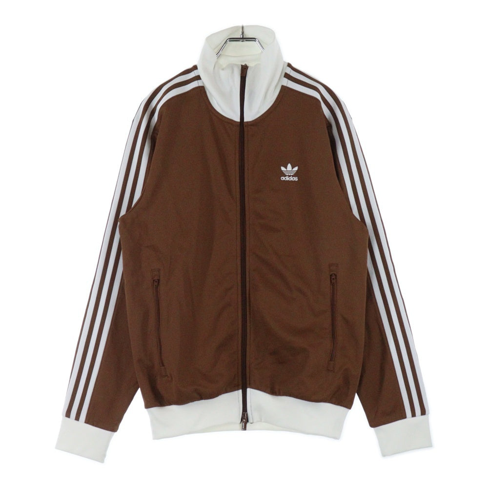 adidas(アディダス) 24SS アディカラー クラシックストップス サイドライン ジャージ ブラウン IY9879