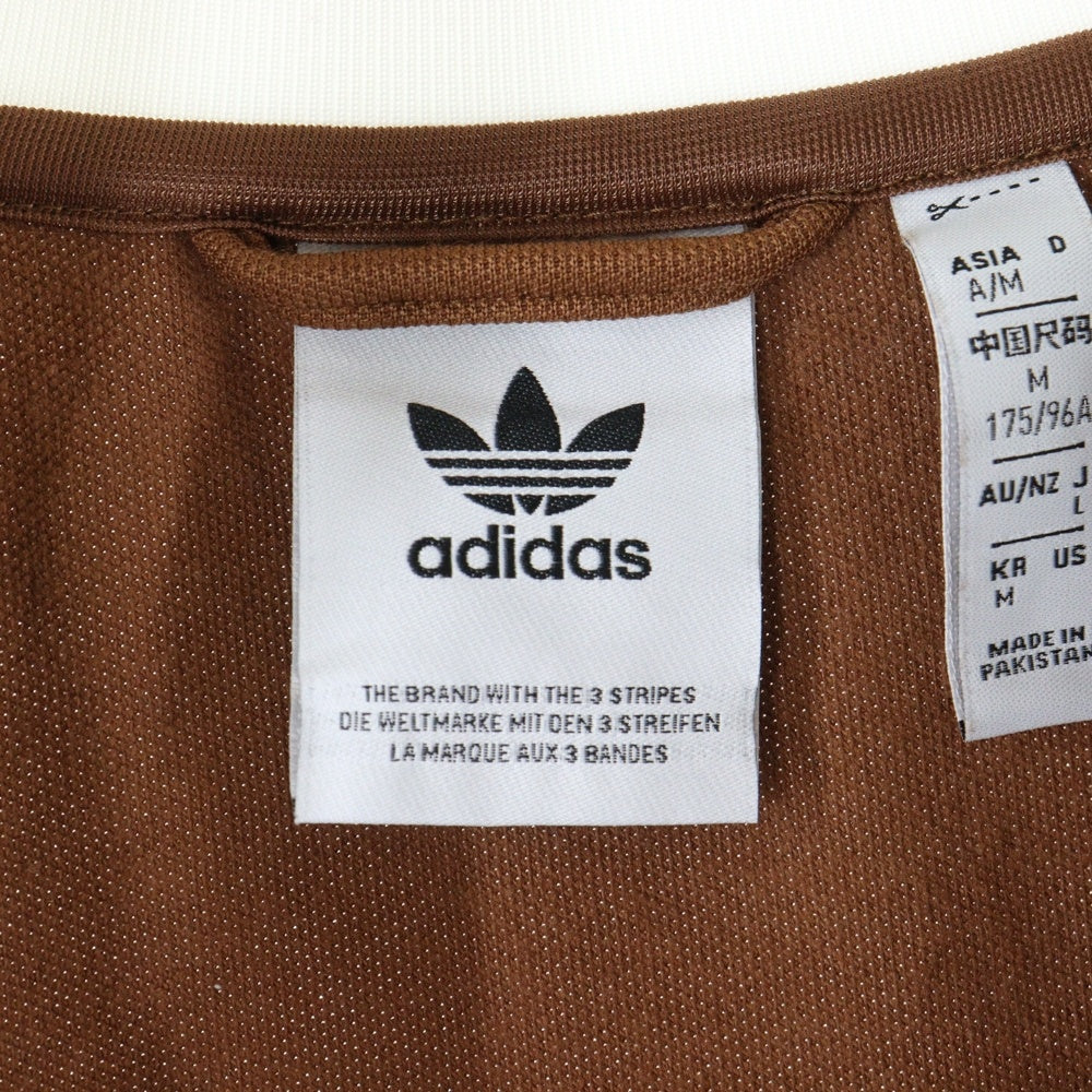 adidas(アディダス) 24SS アディカラー クラシックストップス サイドライン ジャージ ブラウン IY9879
