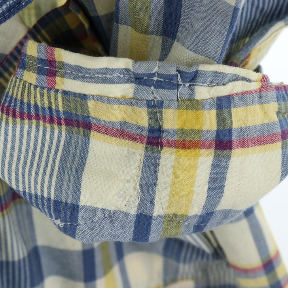 Engineered Garments(エンジニアド ガーメンツ) マドラスチェック コットンガウン 長袖シャツ マルチ